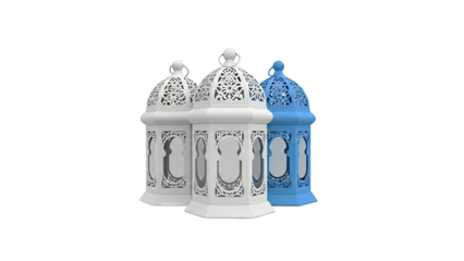 Three Islamic Lanterns