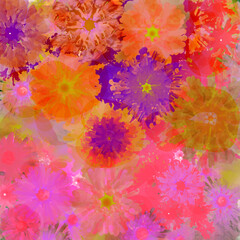 abstract floral background