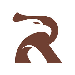 Letter R logo design