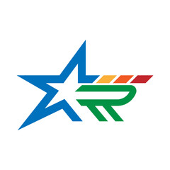 Letter R logo design