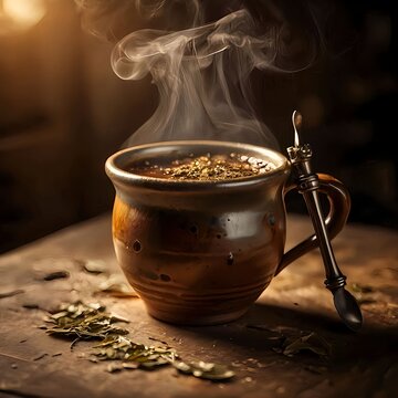 Cocido Paraguayo Hot Mate Drink