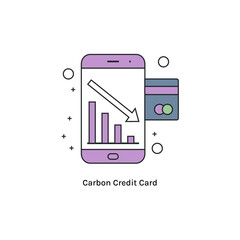 High quality vector icon green investment on Net Zero goals, carbon offsetting, green technology, and climate change solutions. Perfect for corporate ESG reports and eco-friendly branding