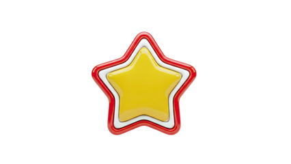 Three Layered Star Emblem