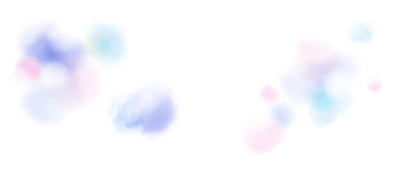 紫やピンクのの花のような水彩のテクスチャ背景イラスト