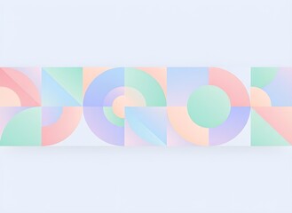 Abstract background with colorful circles