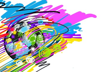 Dynamic​ ​Football​ motion​ movement skect​ sport​ art​