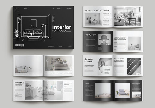 Interior Design Portfolio Template