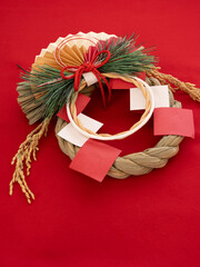 お正月のしめ飾り