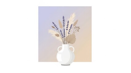 Soft Pastel Home Styling Illustration