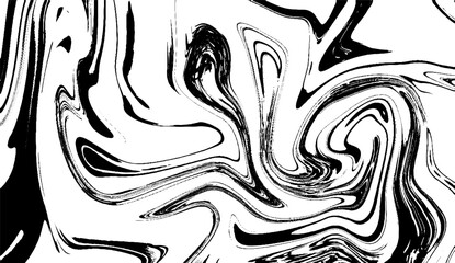 Turkish Ebru style on the water with acrylic paints wring wave. Stylish combination of luxury. Contemporary art marble liquid texture.