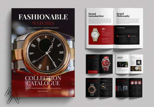 Fashionable Watch Catalogue