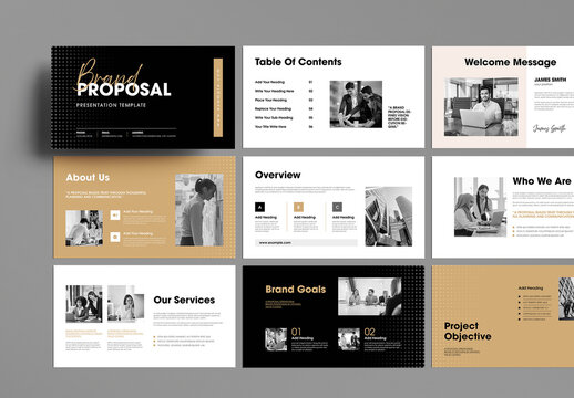 Professional Brand Proposal Presentation Template