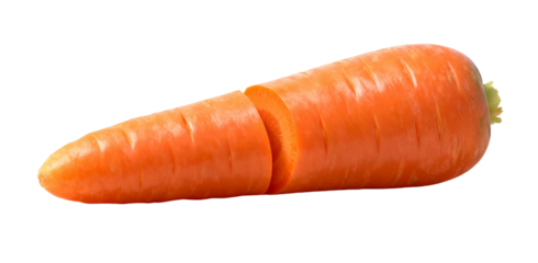 Fresh Carrot with Sliced Segment for Nutrition