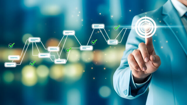 Reaching business goals with a strategic plan and focused execution for success