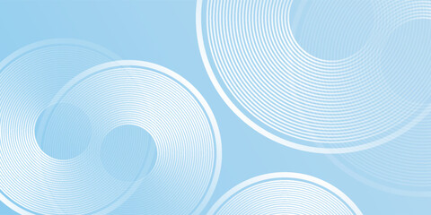 Design minimalist banner background, pastel colorful, blue and white art simple design