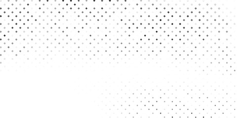 Mesh dots gradation pattern. Dotted halftone gradient texture. Vanishing polka dot modern