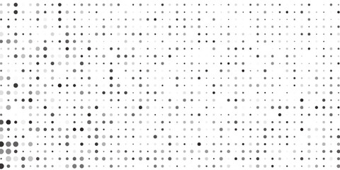 Abstract dots gradation pattern. Dotted halftone gradient texture. Vanishing polka dot simple abstract modern
