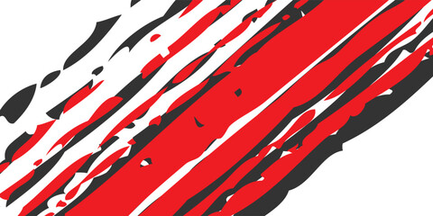 black red dragon decal brush fire volcano lava sakura Asia Japan anime style illustration sporty background banner, vector.