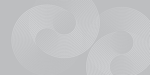 Crircle glowing geometric Modern shiny blue white modern abstract banner simple art