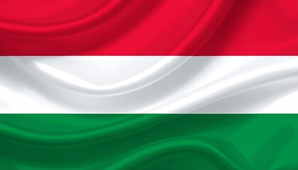 Obraz premium Flag of Hungary