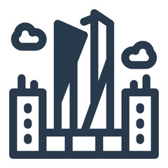 Al Hamra Tower modern skyscraper landmark in Kuwait