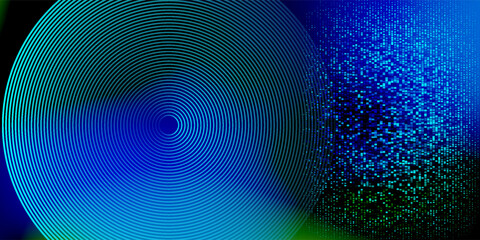 Blue abstract hi speed internet technology background illustration. eye scan virus computer. motion move. © Rohmatul
