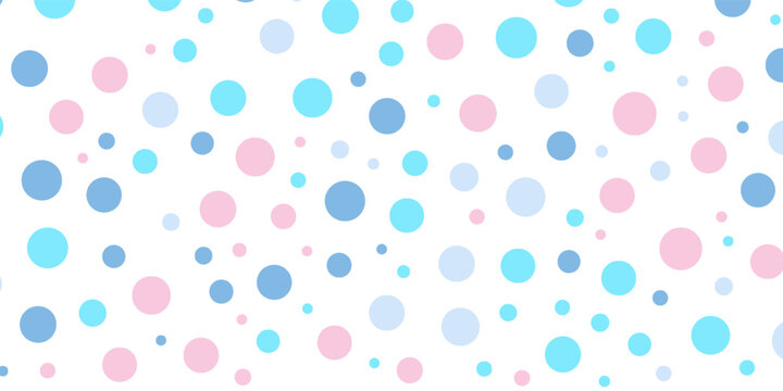colorful background with polka dots