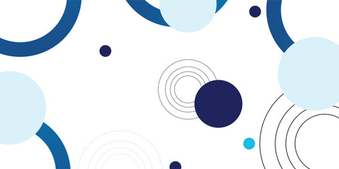 geometric abstract background.blue gradations.circle effect style.shape line.