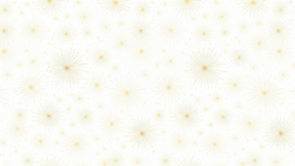 Golden glitter particles scattered on a transparent background creating a festive and celebratory atmosphere
