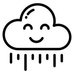 weather happy icon
