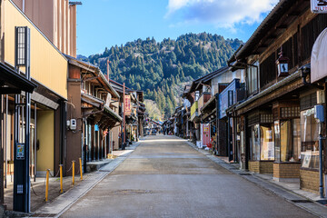 岐阜県岩村町の古い街並み｜ドラマ撮影地として知られる城下町