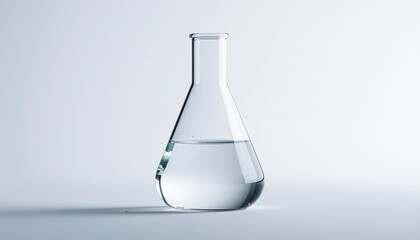 究極のクリーンビジュアル。柔らかな光が透過する無色透明な薬液とガラスの質感