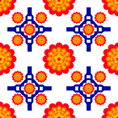 pattern, seamless, quatrefoil, tulip, flower, floral, geometric, moorish, arabesque, minimalist, modern, wallpaper, background, texture, grey, white, pastel, vector, illustration, design, decorative, 