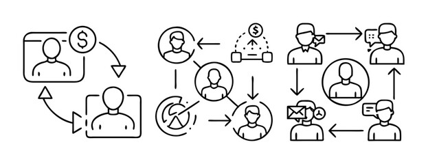 Business communication, workflow, and financial interaction