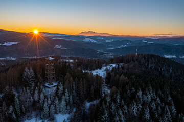 Malnik wieża, Małopolska, Poland. © Maciej G. Szling