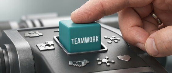 Teamwork Button: Activating Collaboration for Success