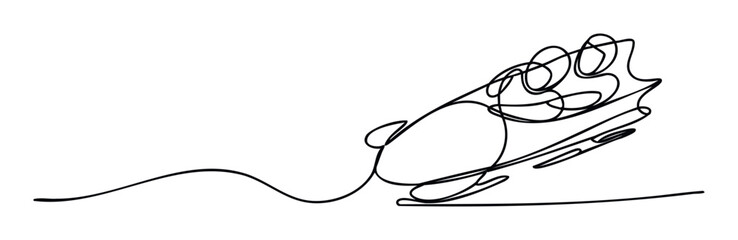 A minimalist continuous line drawing depicting a small rodent running or scuttling with a long tail, perfect for animal themed projects, educational materials, or sleek modern branding.