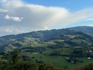 Poranne chmury małopolska. © Maciej G. Szling