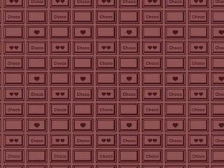 チョコレートの背景素材