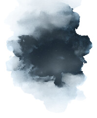 Dark Blue Watercolor Splash Texture