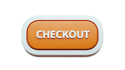 Orange Checkout Button