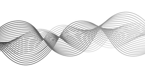 An abstract visual of rhythmic, elegant, and harmonious wave patterns. the continuous lines, creating an elegant visual dance.