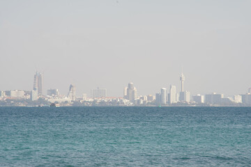 Pattaya citiscape view from Koh Larn island