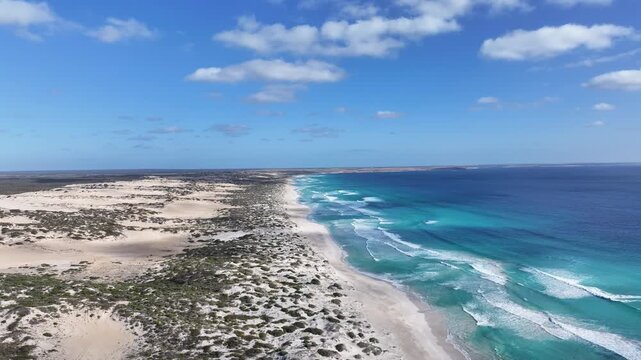 Aerial footage of Daly Head South Australia