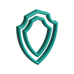 Shield icon design template