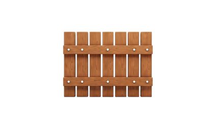 Wooden Fence Section