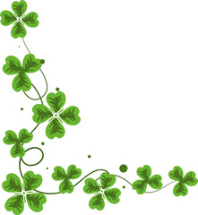St. Patrick's Day Shamrock Garland Decoration 