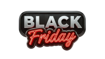 Black Friday Neon Sign