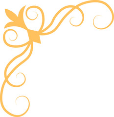 Vintage Corner Frame for Certificate.