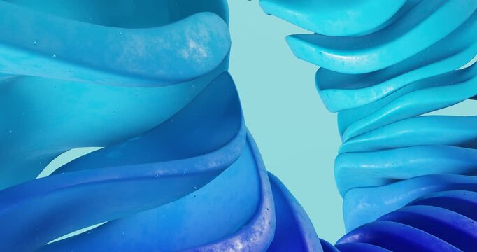 modern animated mo graph loop big close up